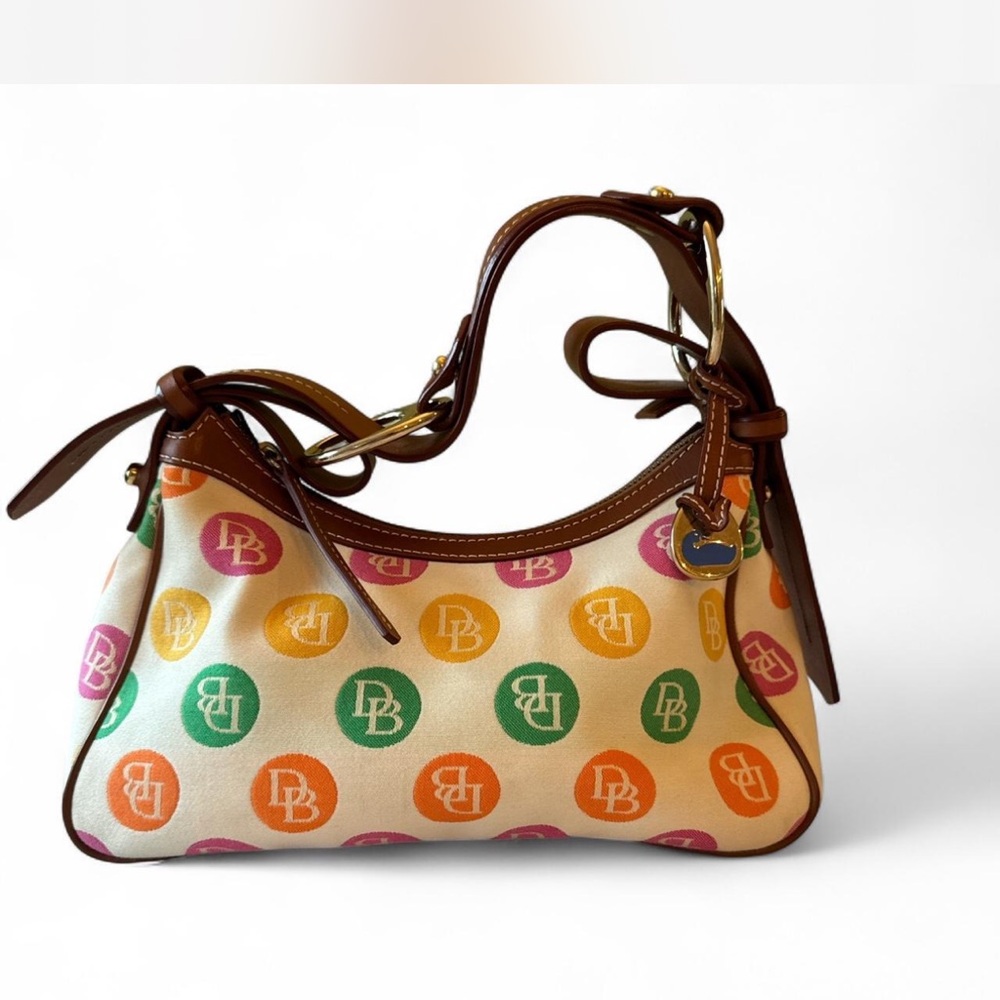 Dooney & Bourke Colorful Logo Shoulder Bag